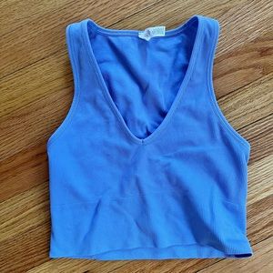 Athleta Aurora Crop - Victorian Periwinkle